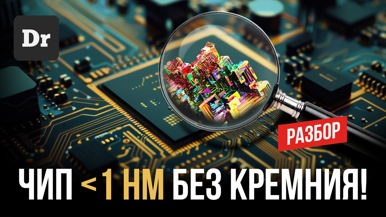 МЕНЬШЕ 1 нм: ЧТО БУДЕТ ПОСЛЕ КРЕМНИЯ? | РАЗБОР