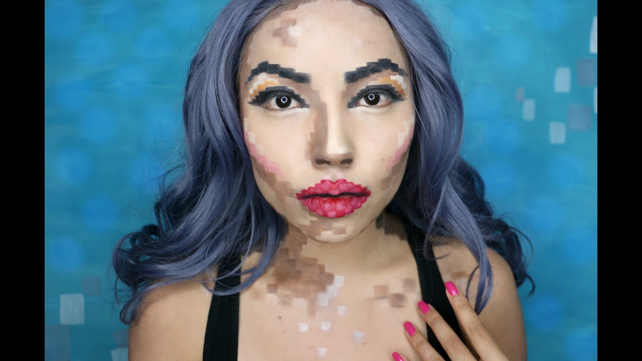 Pixel Face Makeup Tutorial !!!