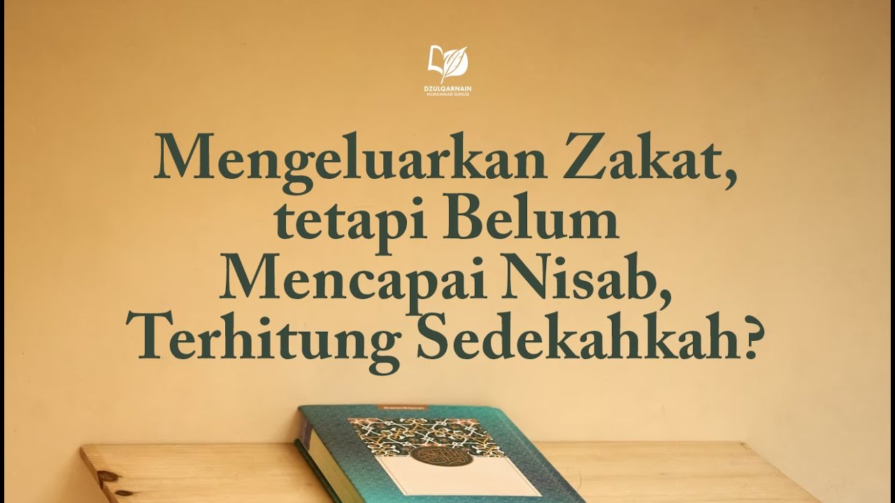Mengeluarkan Zakat, tetapi Belum Mencapai Nisab, Terhitung Sedekahkah?