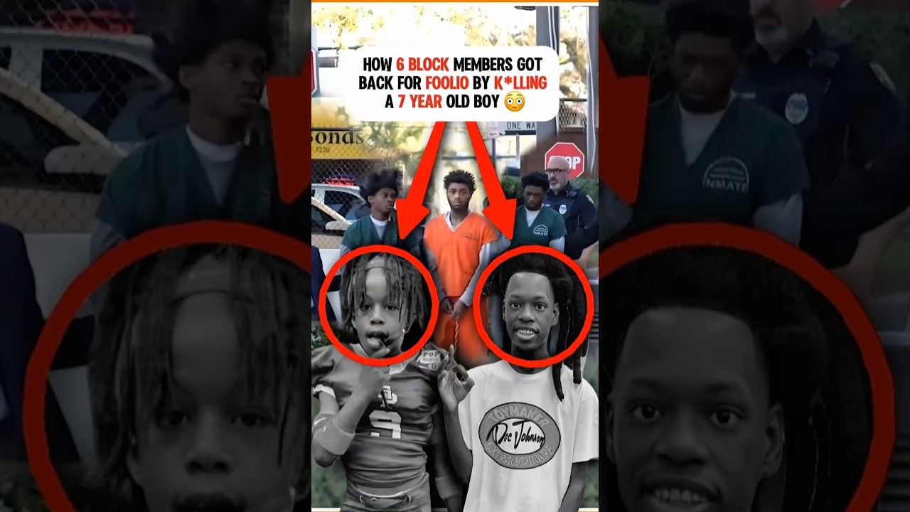 How 6 Block Members Got Back For Foolio By K*lling A 7 Year Old Boy😳 #foolio #jacksonville