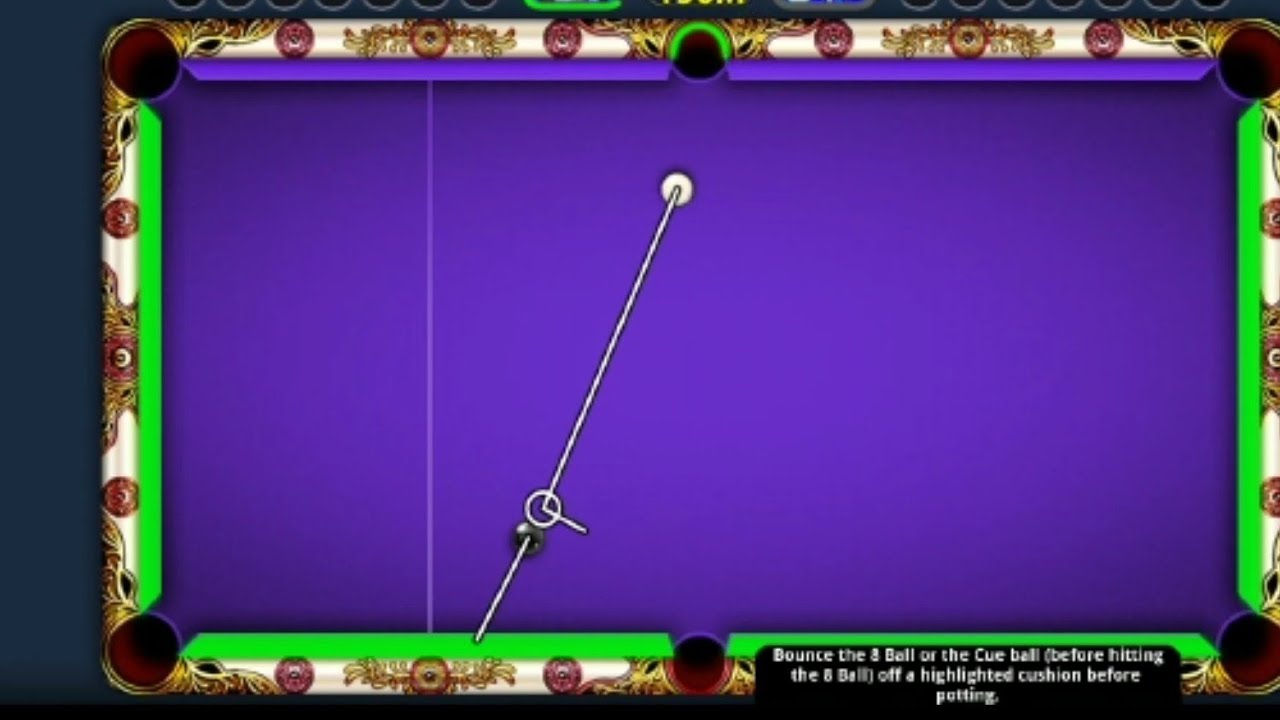 Indirect game + black hard in venice 8 ball pool
