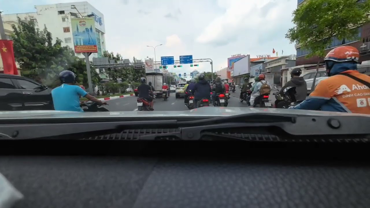 Central Saigon-Reunification Day Parade rehearsal