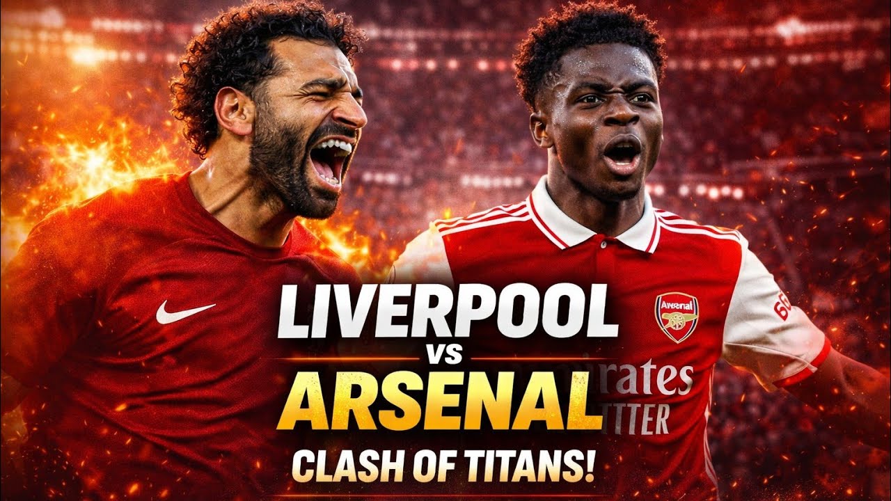 Liverpool vs Arsenal | Intense Battle at Anfield! 