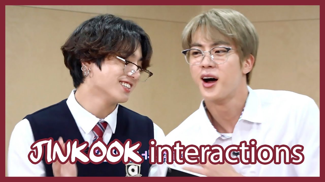 Jinkook's interactions in 'Run BTS' ep.112-113