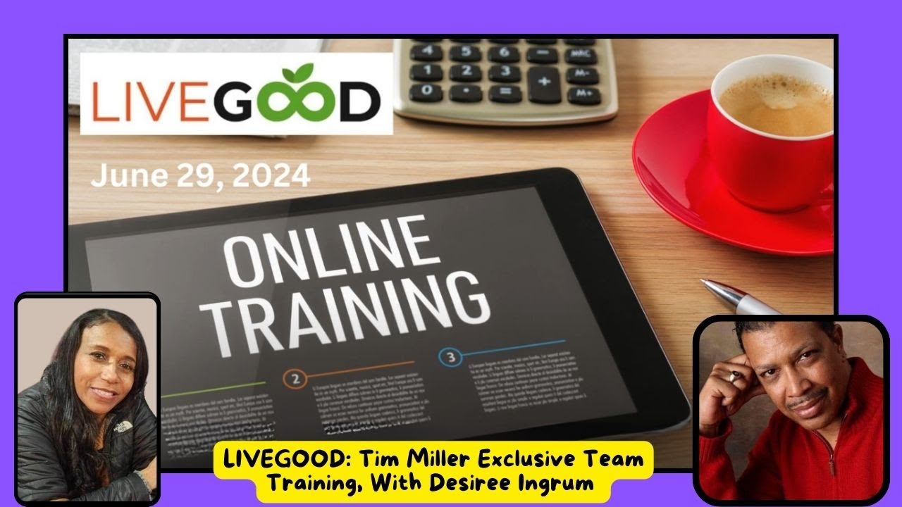 LIVEGOOD: Tim Miller Exclusive Team Training, With Desiree Ingrum 29.06.24