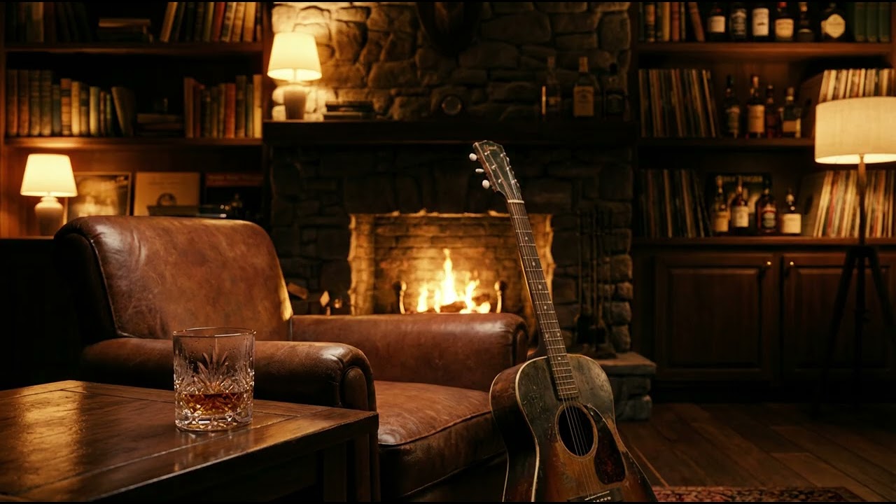 A Glass, a Chair, and Time Whiskey Blues & Warm Jazz for Quiet Nights