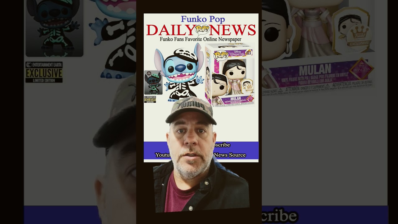 Funko Pop - Daily Pop News - Mulan & Stitch with chase variant #funko #funkopop #funkopopnews