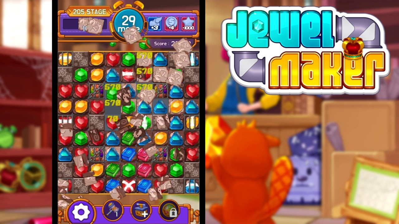 Jewel Maker : free Match 3 Puzzle (쥬얼 메이커)