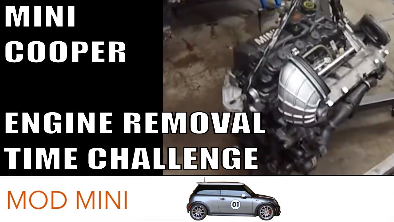 Mini Cooper Engine Removal Time Challenge - R53 2002-2006 Cooper S