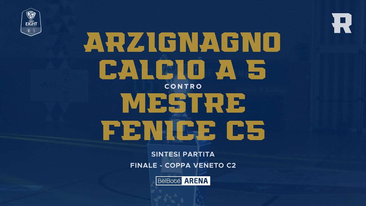 HIGHLIGHTS ROPLOTS | Arzignano C5 - Mestre Fenice C5 | Coppa Veneto C2 | FINAL EIGHT - FINALE