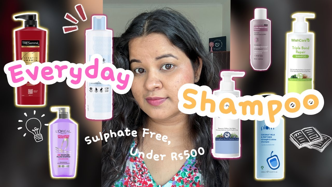 7 Sulfate-Free Shampoos Under ₹500 That Actually Work | Best Budget Shampoos for Daily Use