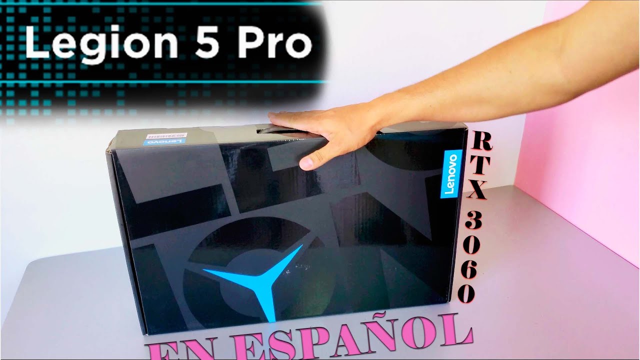 Lenovo Legion 5 Pro // Unboxing en español
