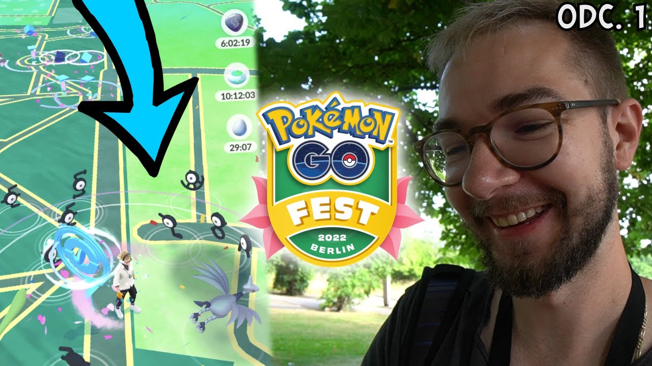 Wszędzie Unowny! Droga na Pokemon GO Fest Berlin! ( Odcinek 1 )