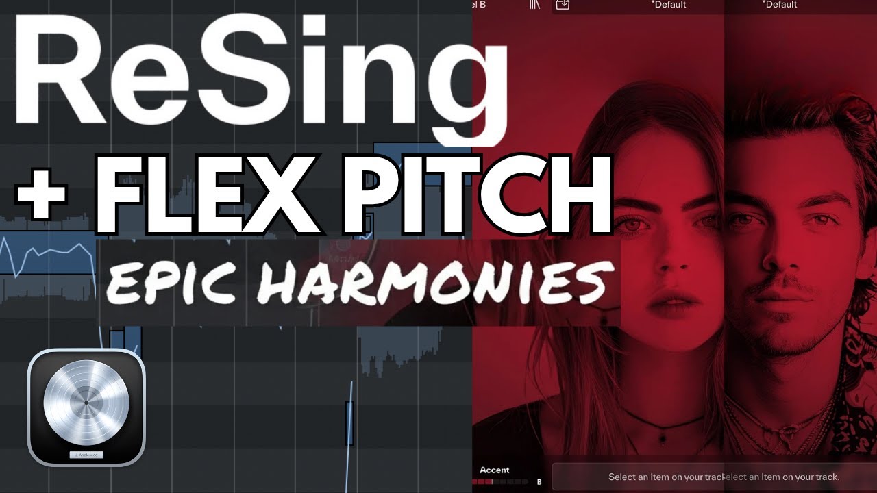 ReSing + Flex Pitch или Melodyne = Эпические гармонии (Вы не поверите!) Советы Logic Pro