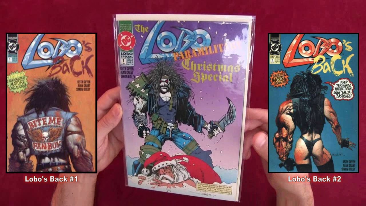 Reading Comics: The Lobo Paramilitary Christmas Special #1, DC, December, 1991 [ASMR, Soft-Spoken]