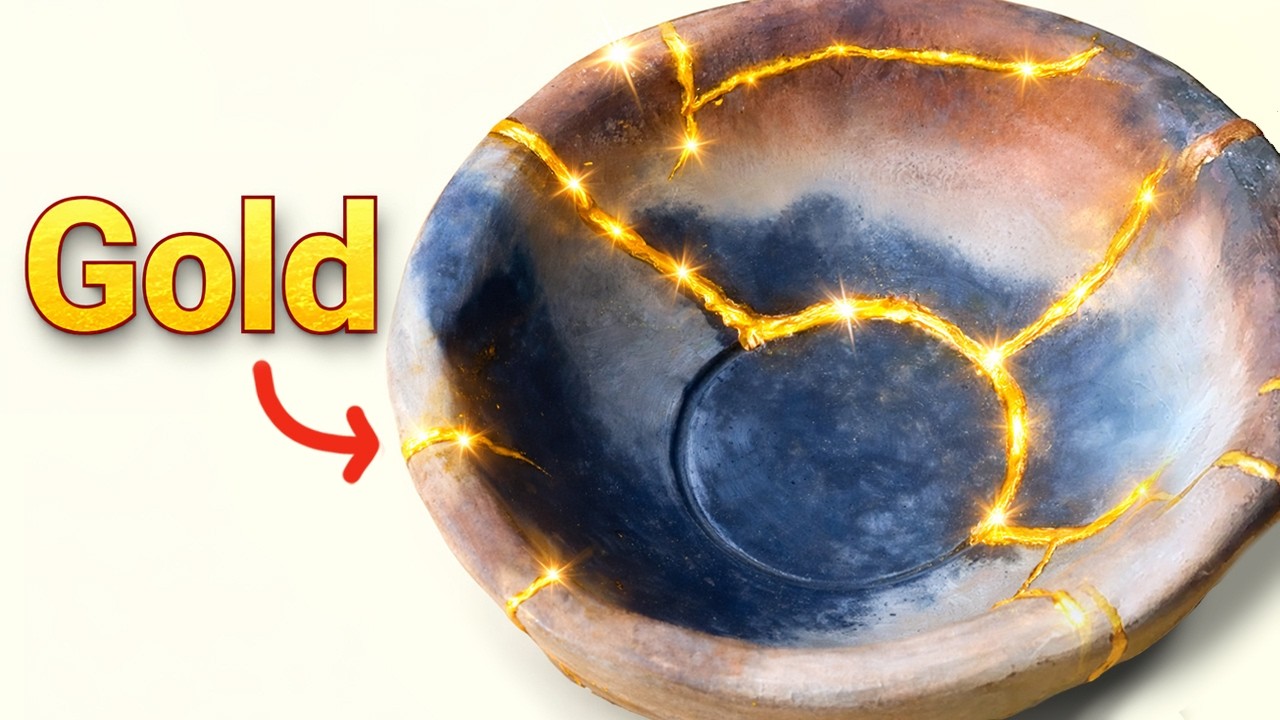 I Tried this Ancient Technique to Fix Broken Pottery
