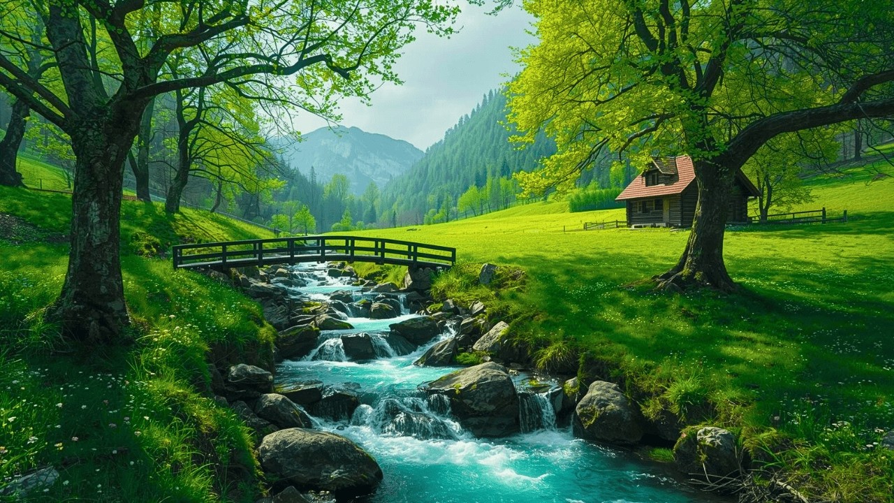 Peaceful Piano in the Forest:🍃 Melt Away Worries, Tranquil Melodies for Emotional Healing & Serenity