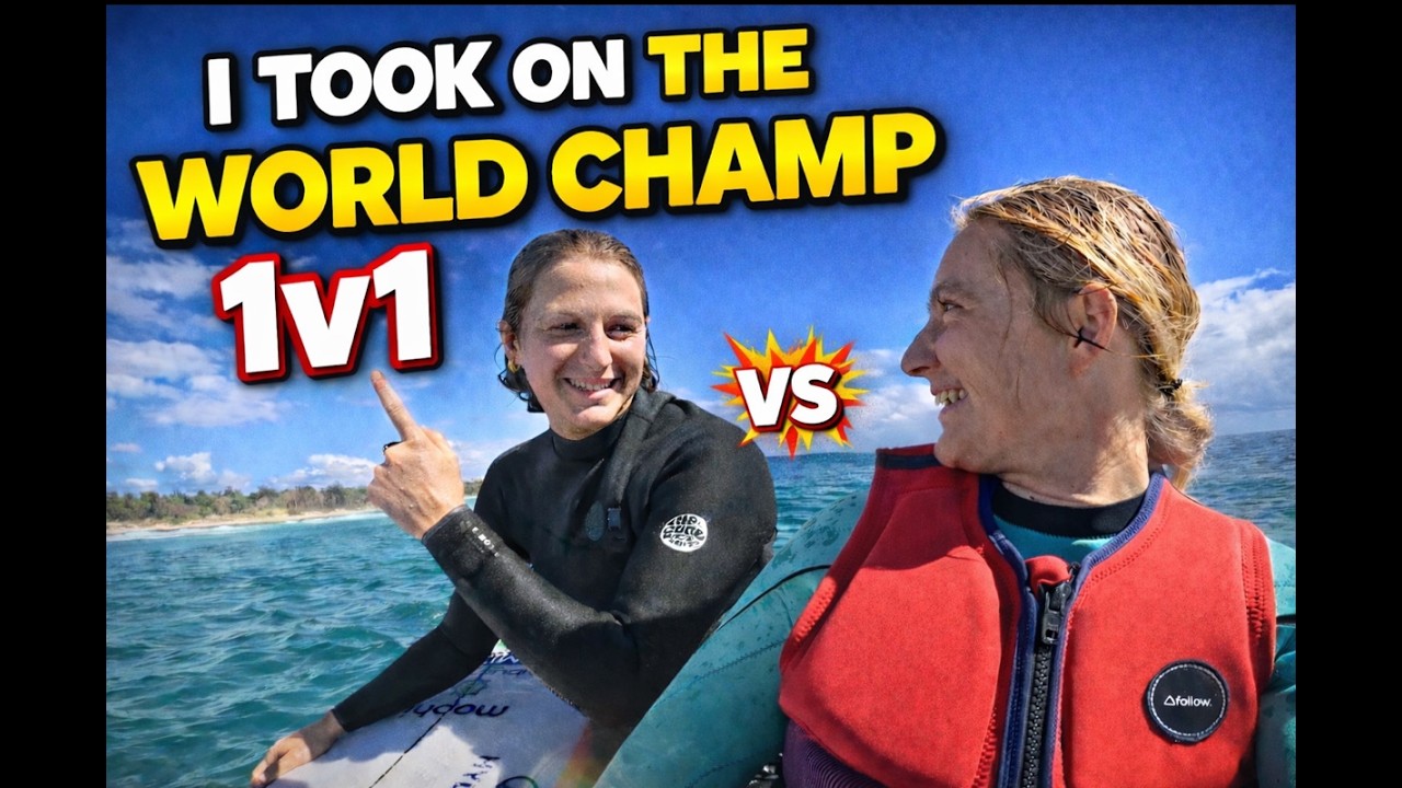 5 Wave challenge: I challenged the current world champion Molly Picklum! 1v1