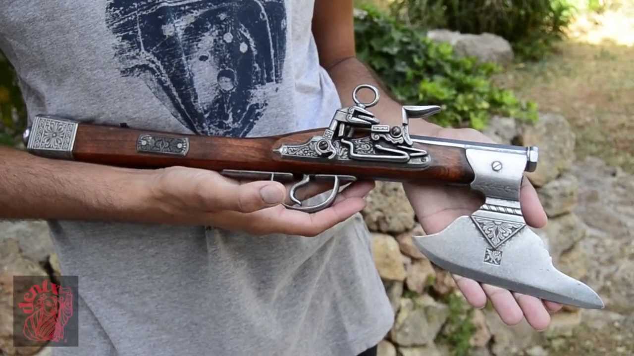 Denix Axe-Pistol, Germany 17th. C.
