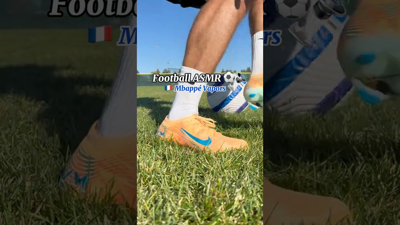ASMR 🔊 in Mbappé 🇫🇷 Nike Mercurial Vapor 16 ⚽️ 