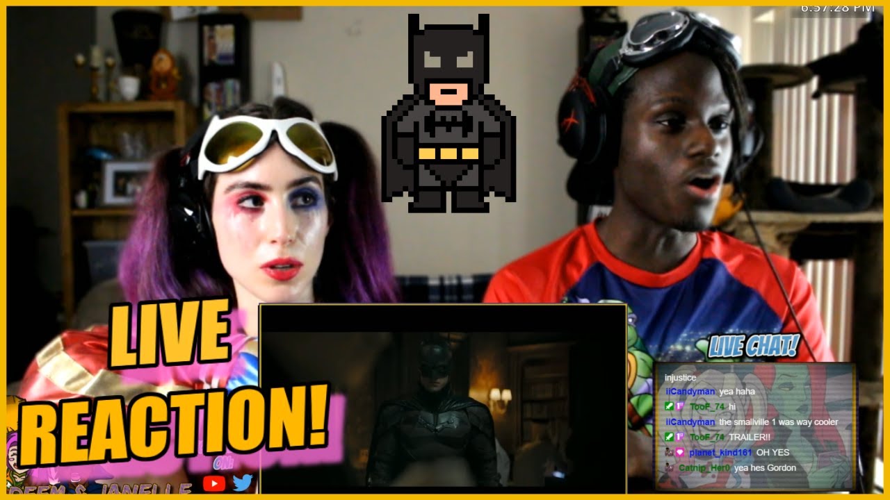 The Batman (2021) First Look! LIVE REACTION!