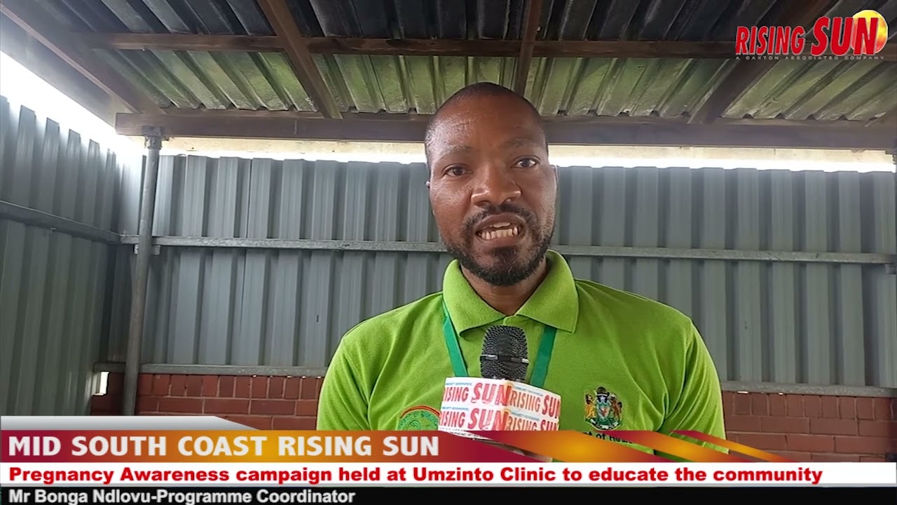 Pregnancy awareness campaign held at Umzinto Clinic to educate the community