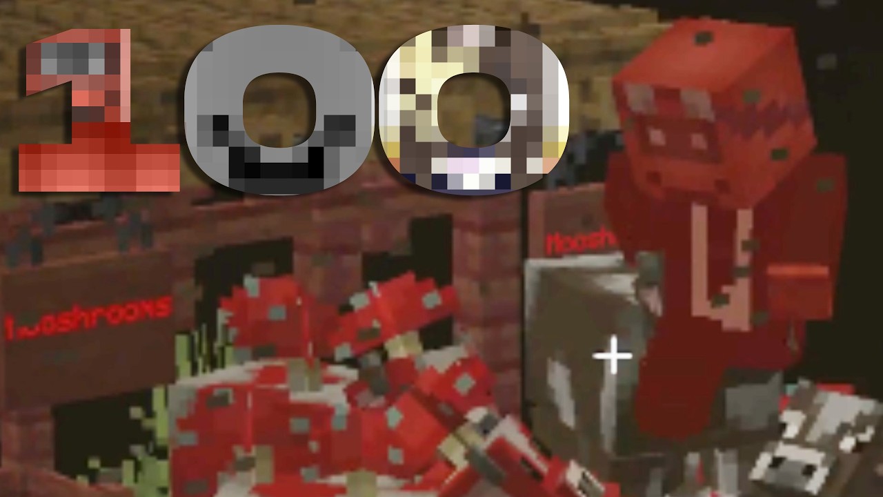 Brutal Minecraft Gameshow with 100 Deaths