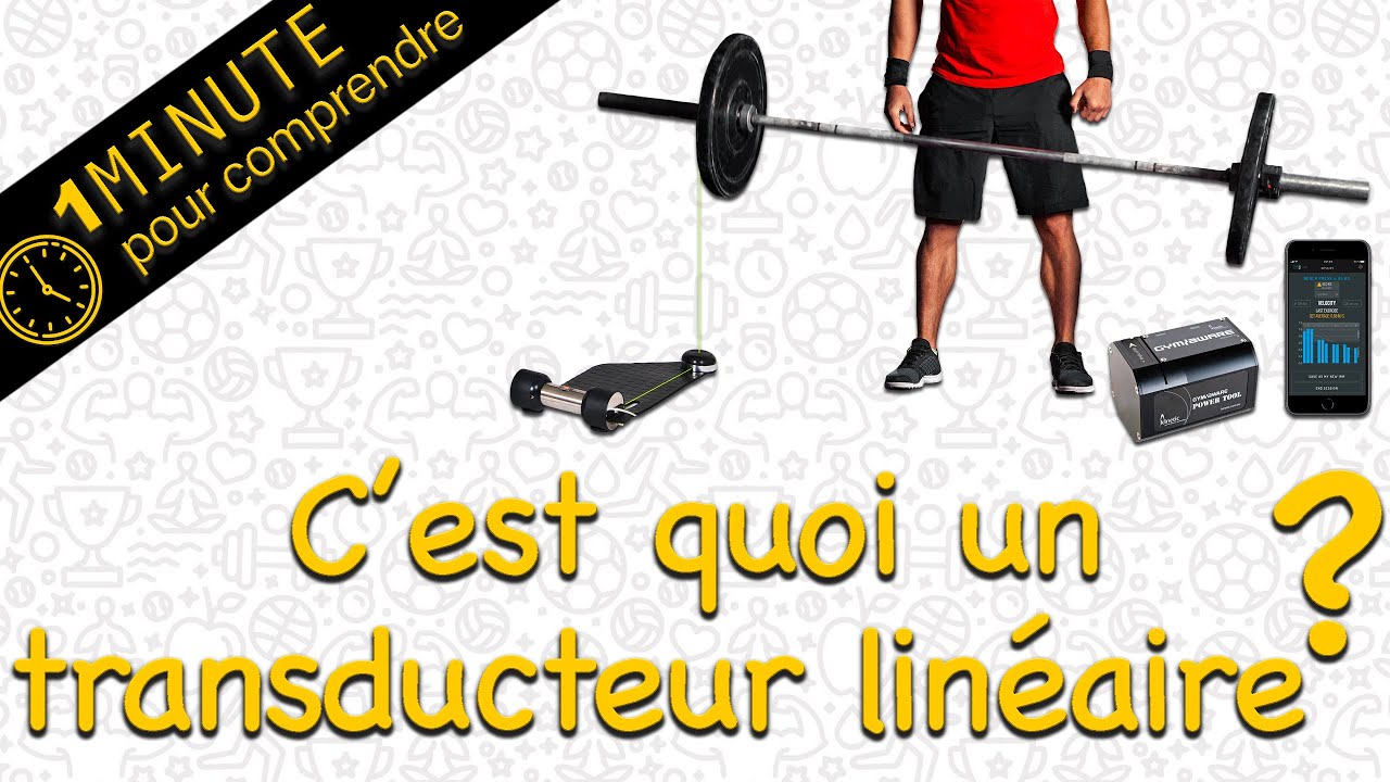 UMPC #15 : Les transducteurs linéaires ! (capteur filaire GymAware, Vitruve Fit, Tendo sport, etc.)