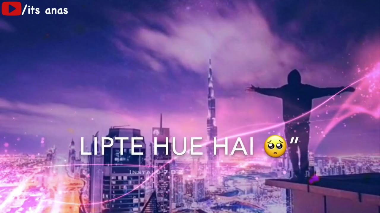 Dil Mae khai Arma bikhre hue hae.Sad what's up status
