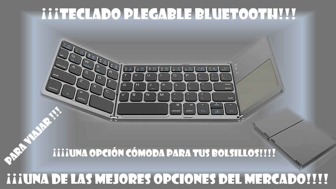 PANTIO TECLADO PLEGABLE | BLUETOOTH |PARA TABLETS Y CELULARES UNA DE LAS MEJORES EN EL MERCADO!!!!
