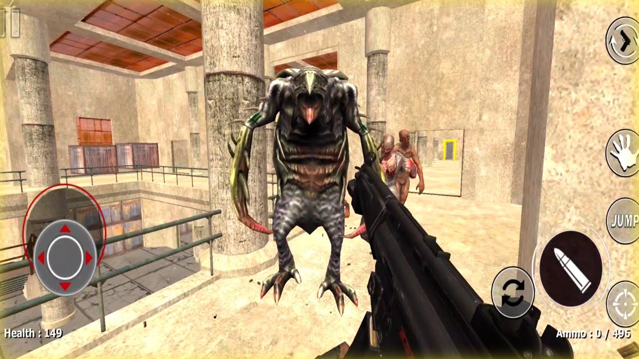 Evil Horror Monsters _ Sniper vs zombie _ Zombie Game - Enax Game