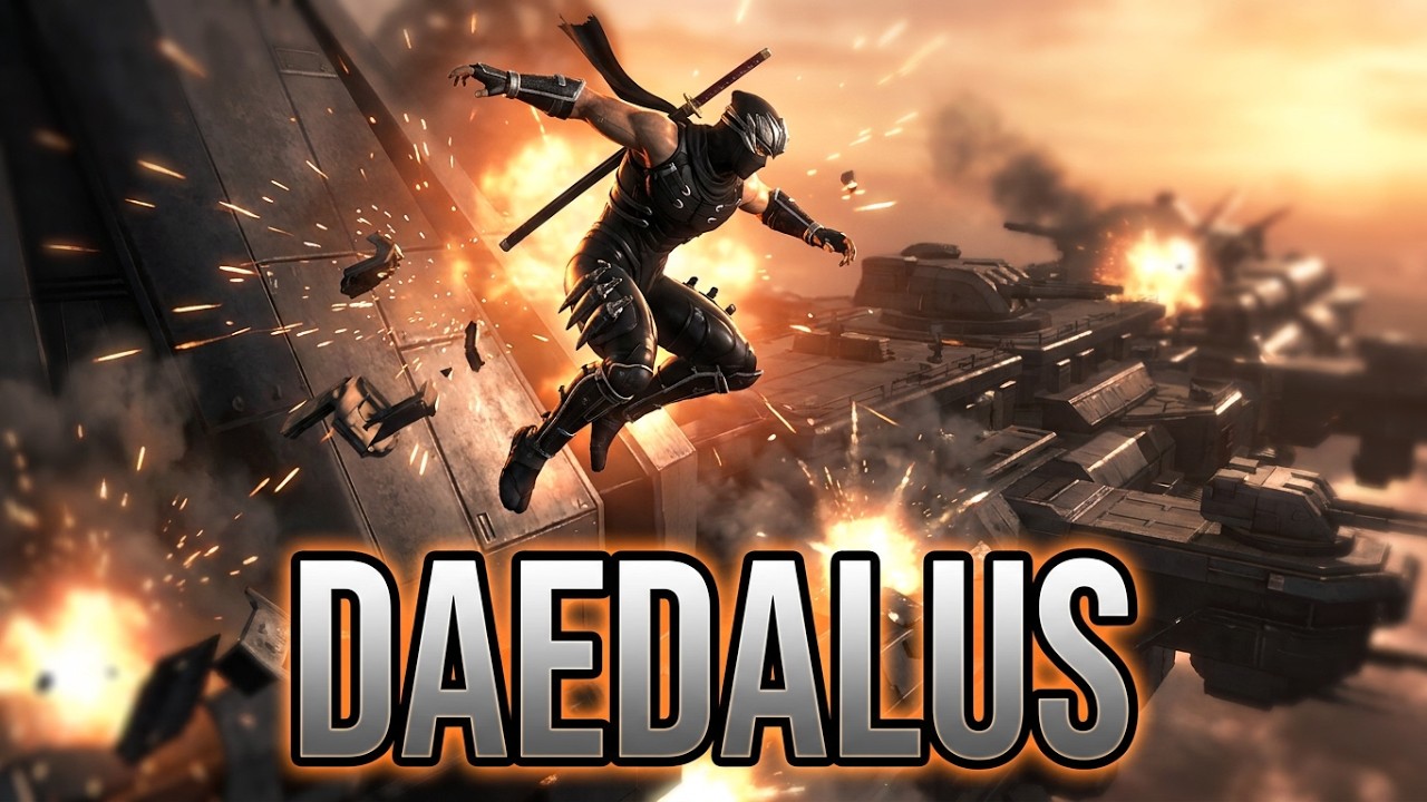 Ninja Gaiden 2 Black Remastered Chapter 9 The Flying Fortress Daedalus!