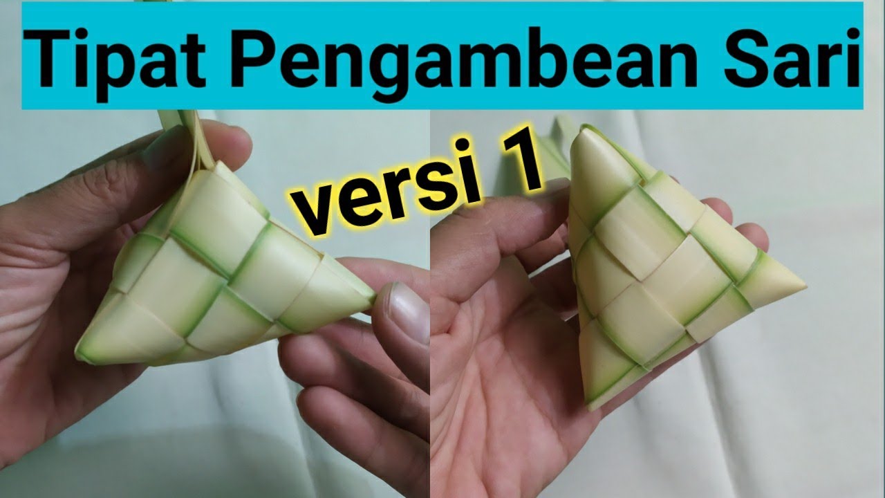Cara membuat Tipat Pengambean sari versi 1