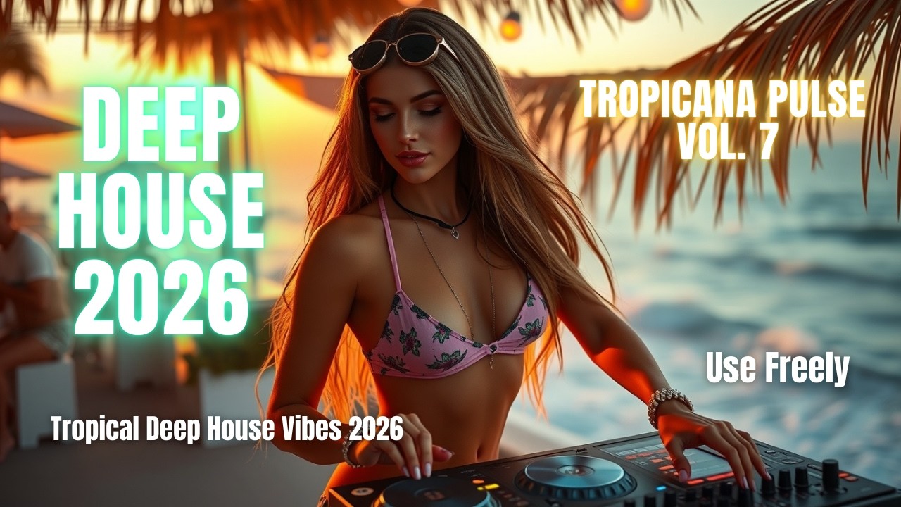 Tropicana Pulse Vol. 7 | Tropical Deep House Vibes 2026 — PulseHaze | Use Freely
