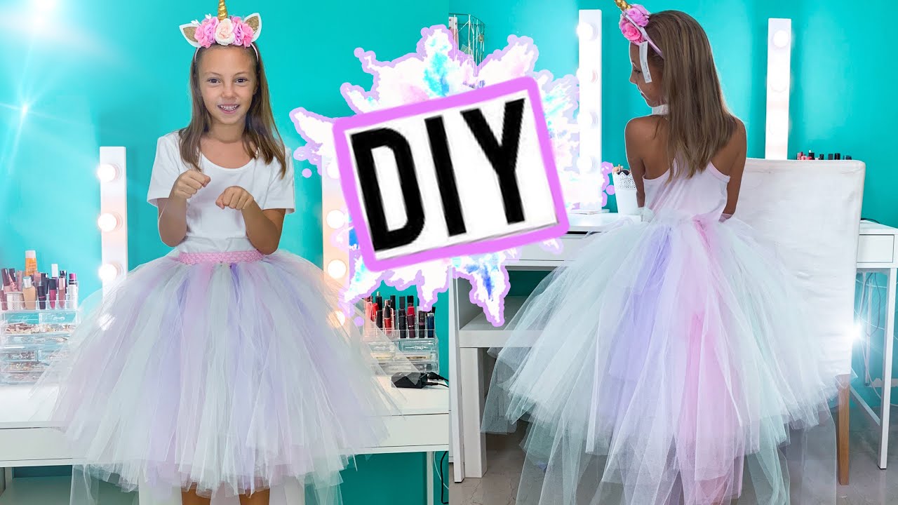 Юбка пачка из фатина на резинке | DIY Юбка ТуТу своими руками