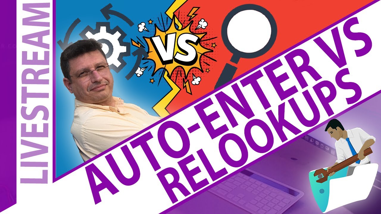 AutoEntry vs. Relookup in FileMaker with Nick Hunter
