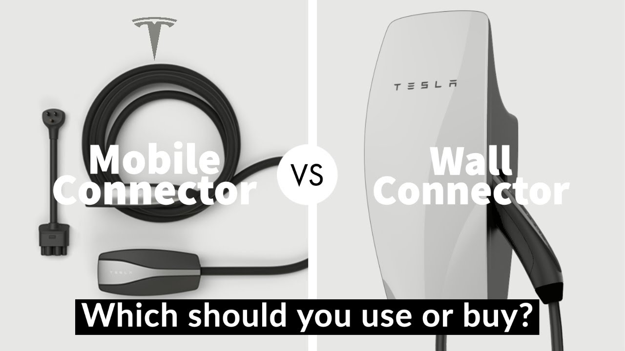 Tesla Mobile Connector против Tesla Wall Connector — что лучше для вас?