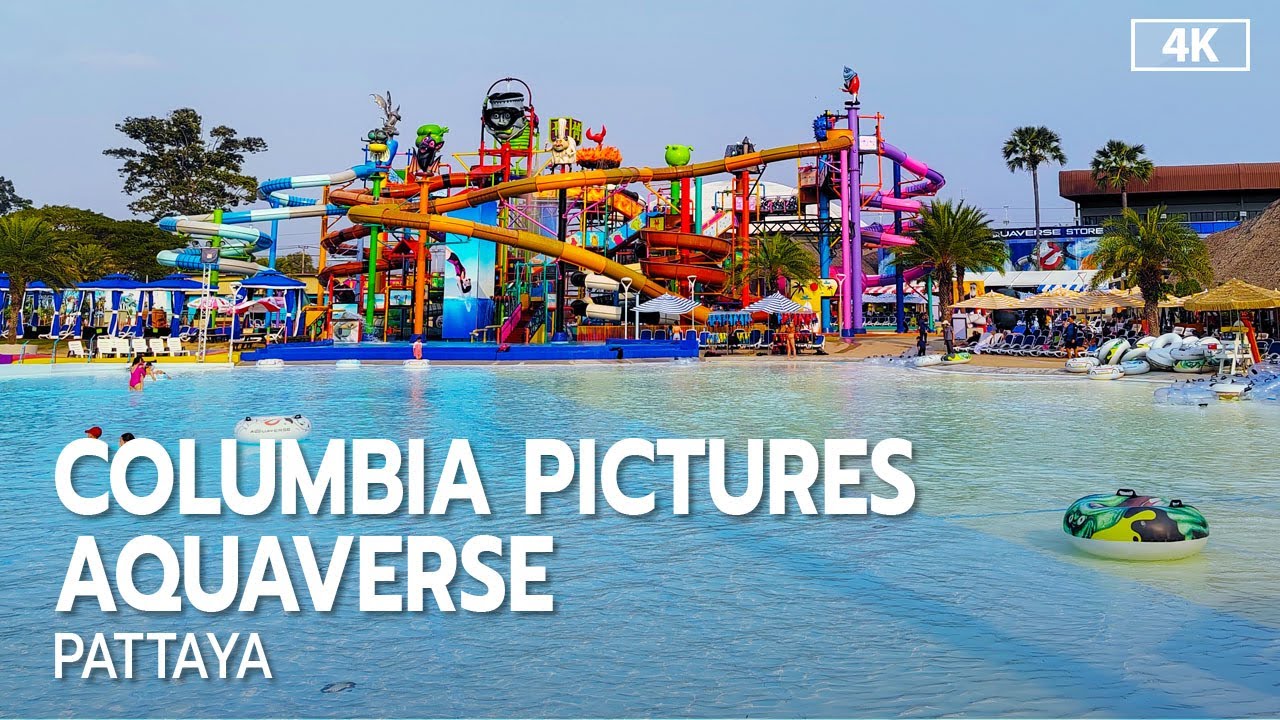 The World's First Movie Theme Water Park - Columbia Pictures Aquaverse Pattaya 2023