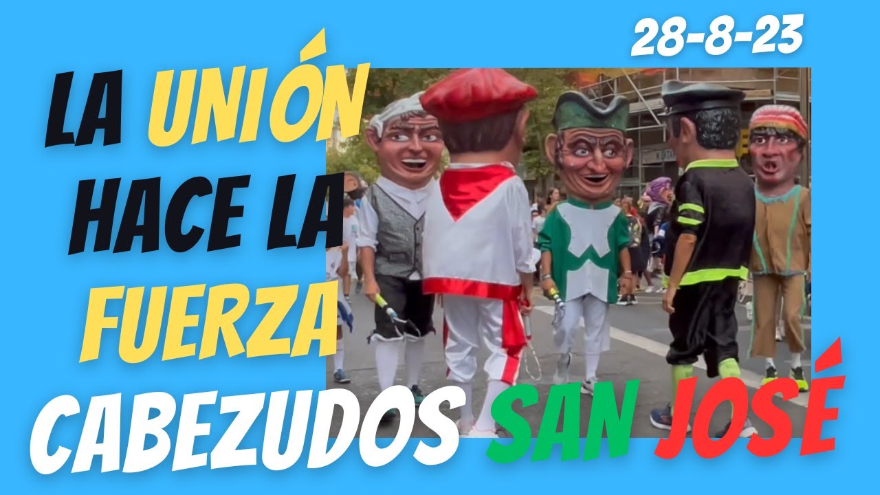 SALIDA de CABEZUDOS Fiestas de SAN JOSÉ | 2023