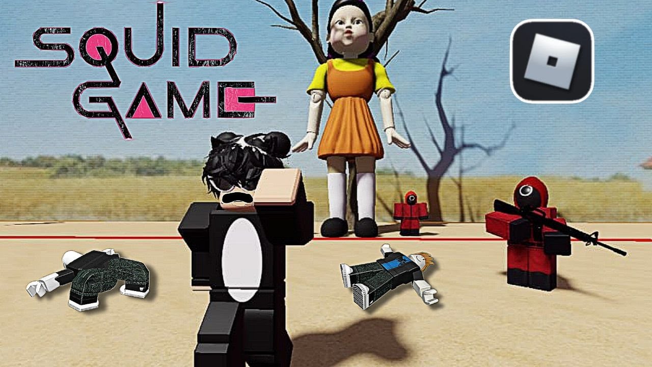 ខ្ញុំបានទៅលេង Squid Game | Roblox Squid Game |
