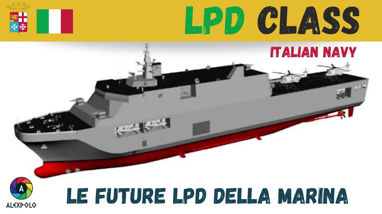 future UNITA' LPD della Marina Militare italiana - Italian Navy Landing Platform Dock Unit