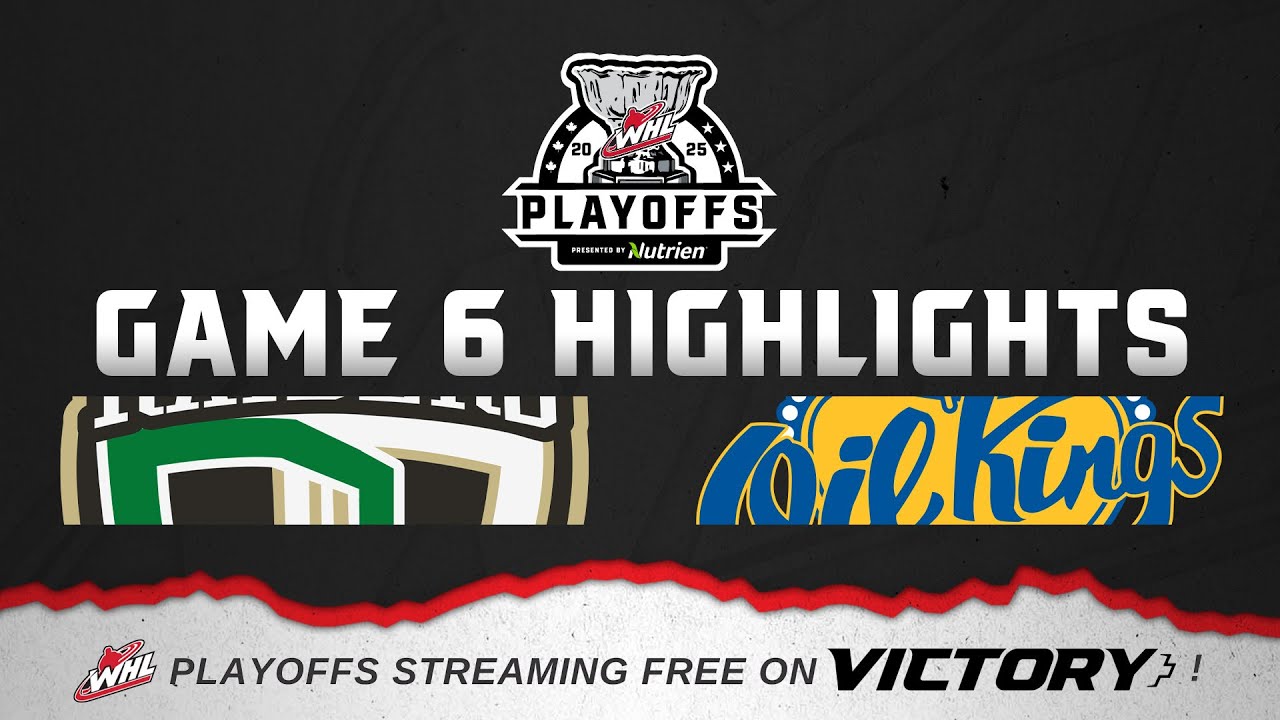 Prince Albert Raiders at Edmonton Oil Kings – Game 6 | 2025 WHL Playoffs Highlights