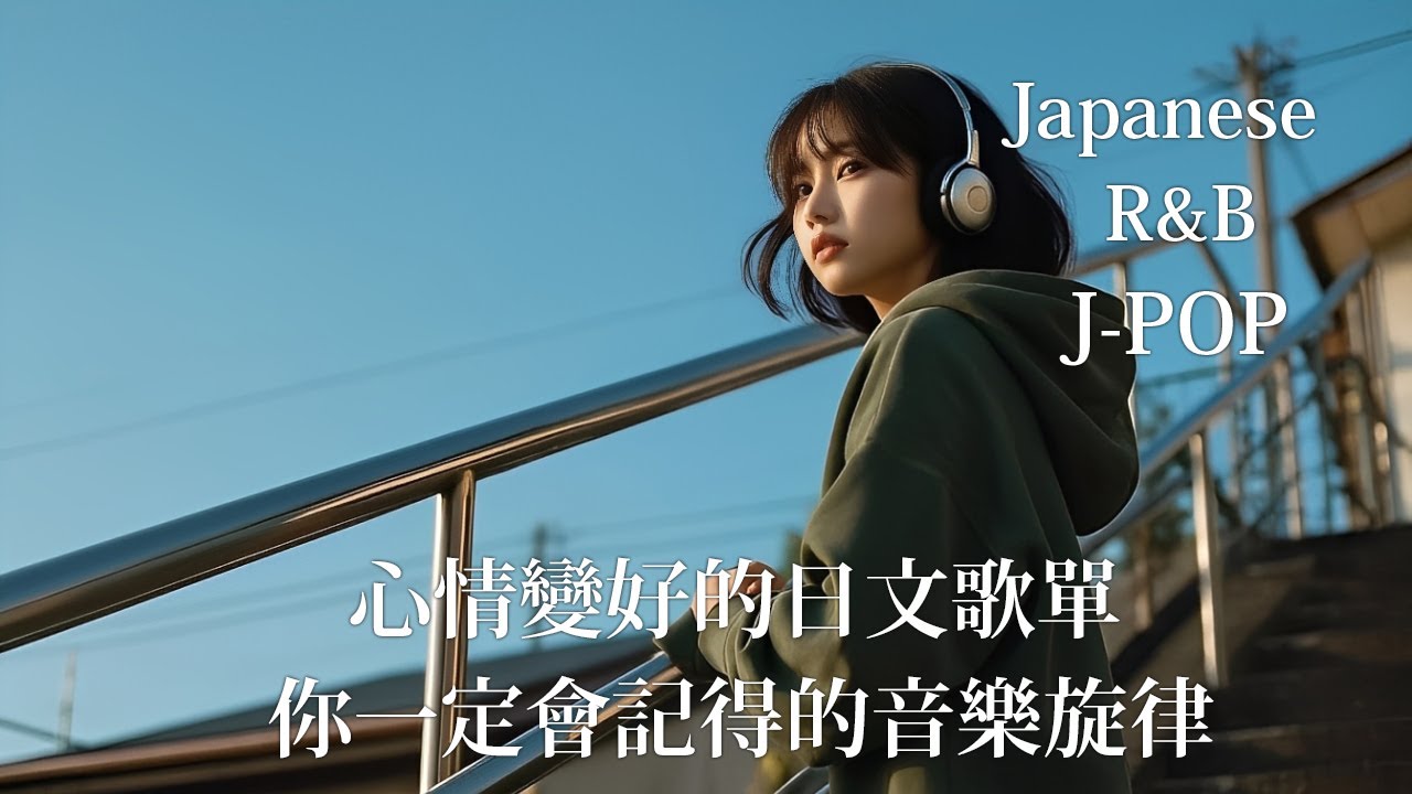 Japanese R&B｜心情變好的日文歌單・你一定會記得的音樂旋律｜J-POP｜休閒歌單｜放鬆 / 抒情 / Chill / 學習 / 好心情