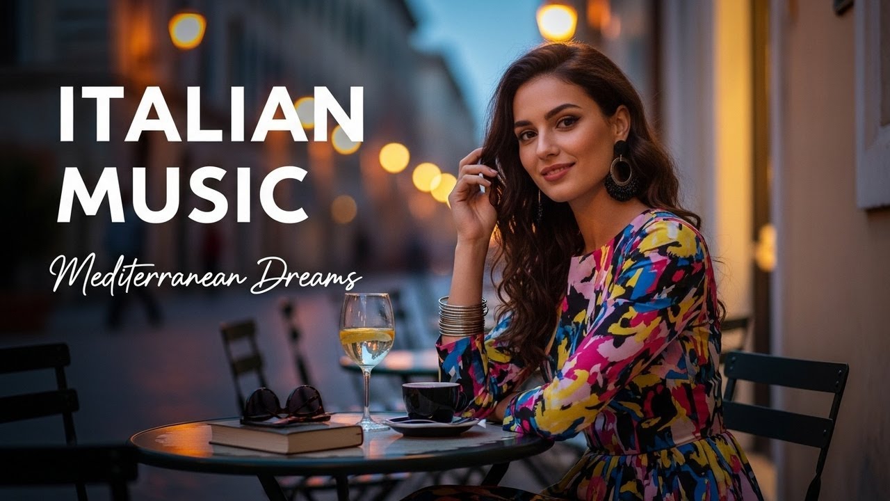 🎶 Italian Vibes & Mediterranean Music 🎶 Scenic Amalfi Coast & Lake Como Calm Ambient Soundscape