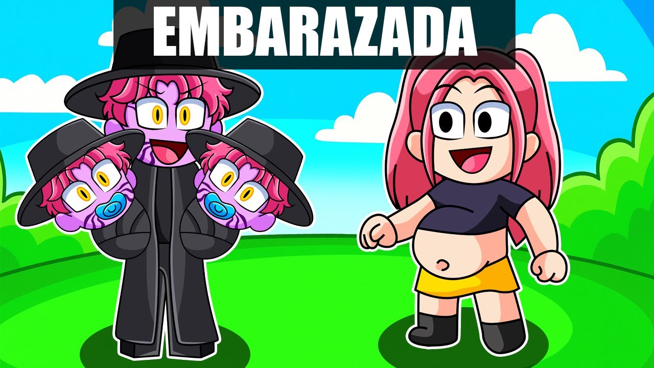 Mira Esta EMBARAZADA de GEMELOS DEMONIO en Roblox!