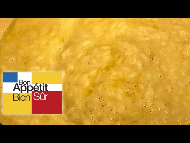 Risotto au parmesan [Recette]