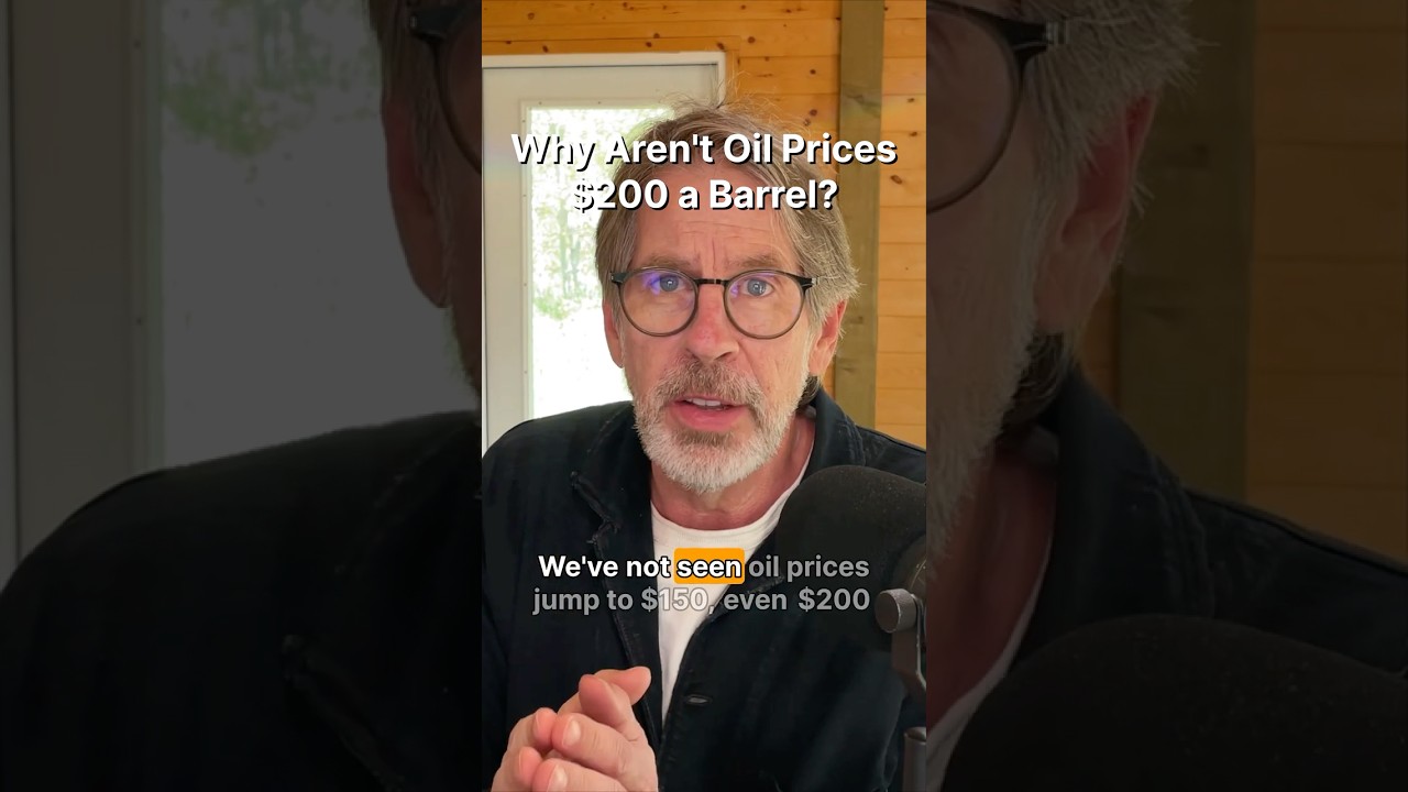 Почему нефть не стоит 200 долларов за баррель?