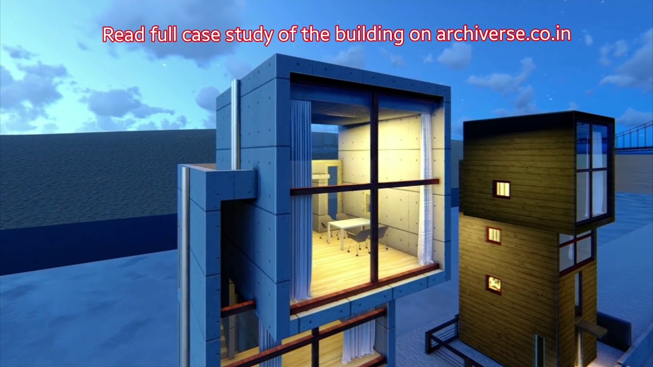 4&times;4 House by Tadao Ando: From aftermath of an earthquake