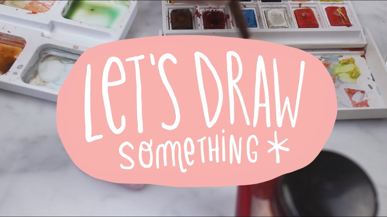 Let's Draw Something #9  Hiking ~ Frannerd