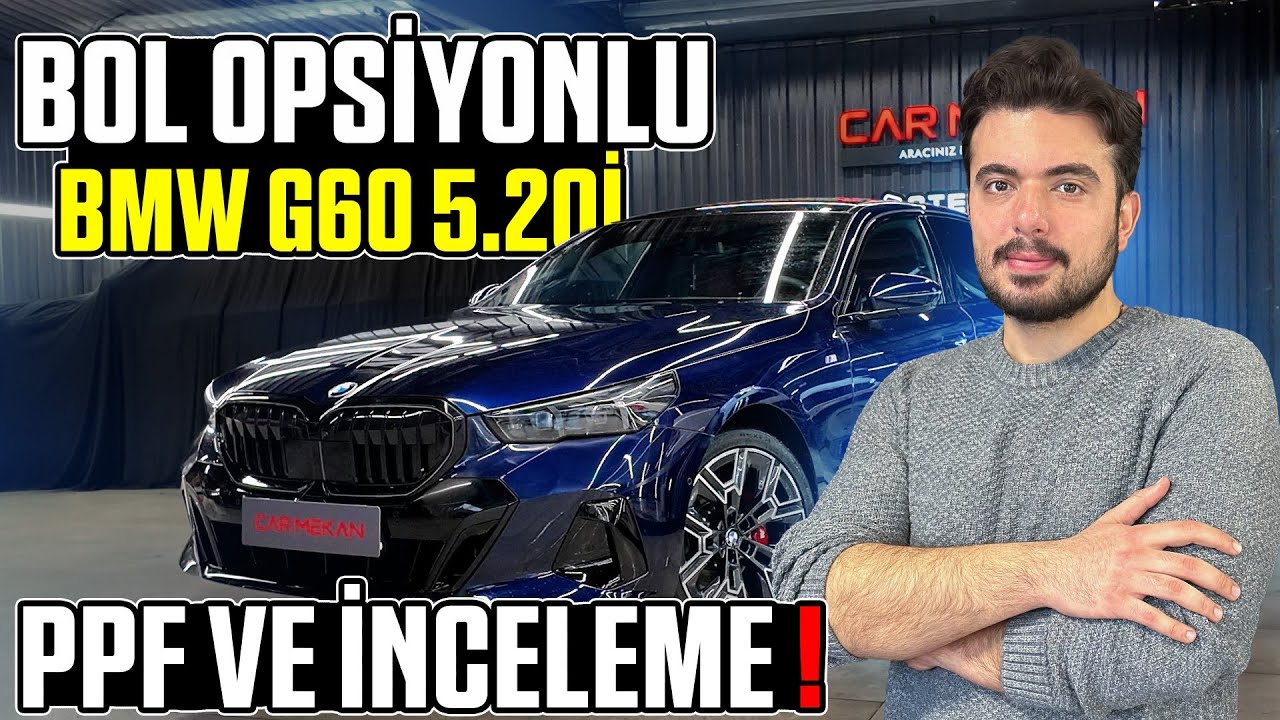 GÜÇ ve ŞIKLIK ÖZELLİKLERİ BİR ARADA;          BMW G60 5.20İ ⚡